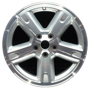 Genuine factory OEM Machined w/ Silver Pockets wheel for 2007-2012 Dodge Professionally remanufactured to like-new condition