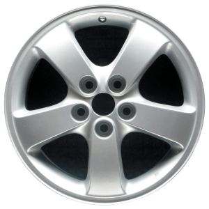 Genuine factory OEM All Silver wheel for 2003-2005 Dodge Professionally remanufactured to like-new condition