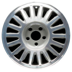 Genuine factory OEM Machined w/Silver Pockets wheel for 1985-1990 Chrysler, Dodge, Plymouth Professionally remanufactured to like-new condition