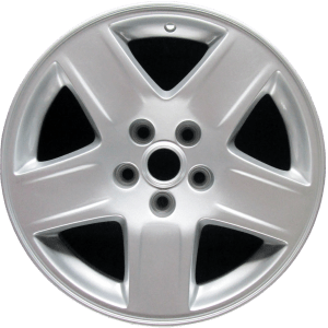 Genuine factory OEM All Silver wheel for 2005-2007 Dodge Professionally remanufactured to like-new condition