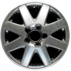 Genuine factory OEM Machined w/ Charcoal Pockets wheel for 2002-2004 Buick Professionally remanufactured to like-new condition