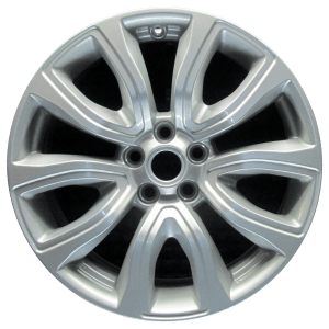 Genuine factory OEM All Silver wheel for 2014-2019 Land Rover Professionally remanufactured to like-new condition
