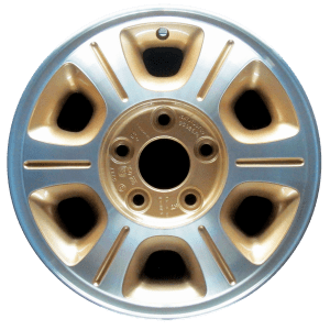 Genuine factory OEM Machined w/ Gold Pockets wheel for 1996-1997 Oldsmobile Professionally remanufactured to like-new condition