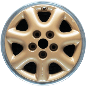 Genuine factory OEM Gold wheel for 1993-1994 Plymouth Professionally remanufactured to like-new condition