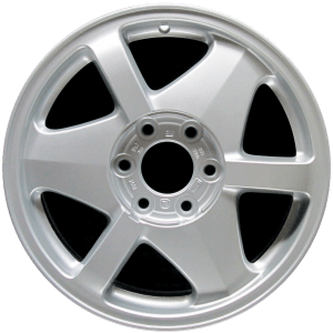 Genuine factory OEM All Silver wheel for 2002-2003 GMC Professionally remanufactured to like-new condition