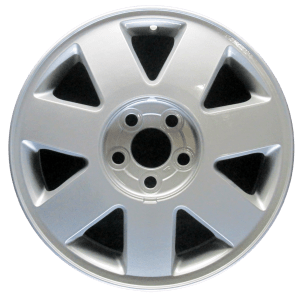 Genuine factory OEM All Silver wheel for 2002-2004 Lincoln Professionally remanufactured to like-new condition