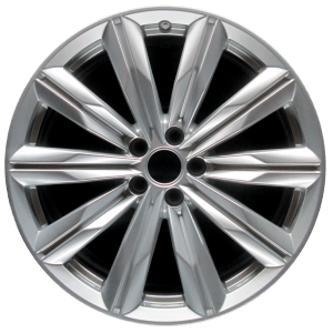 Genuine factory OEM Hyper Silver wheel for 2016-2018 Audi Professionally remanufactured to like-new condition