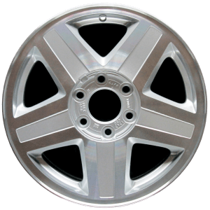 Genuine factory OEM Machined w/ Silver Pockets wheel for 2002-2003 Chevrolet, Isuzu Professionally remanufactured to like-new condition