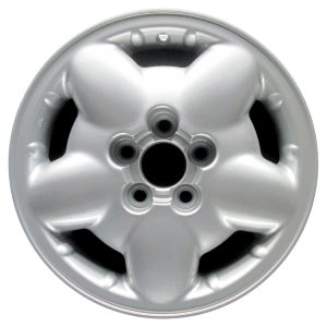 Genuine factory OEM All Silver wheel for 1997-1999 Dodge Professionally remanufactured to like-new condition