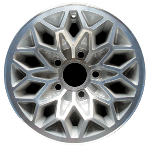 Genuine factory OEM Machined w/ Silver Pockets wheel for 1977-1979 Pontiac Professionally remanufactured to like-new condition