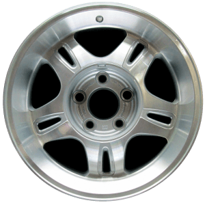 Genuine factory OEM Machined w/ Silver Pockets wheel for 2001-2004 Chevrolet, GMC Professionally remanufactured to like-new condition