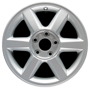 Genuine factory OEM All Silver wheel for 2001-2002 Nissan Professionally remanufactured to like-new condition