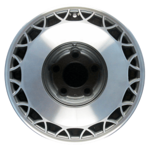 Genuine factory OEM Machined w/ Charcoal Pockets wheel for 1993-1996 Cadillac Professionally remanufactured to like-new condition
