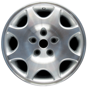 Genuine factory OEM Machined w/ Silver Pockets wheel for 1993-2002 Dodge, Eagle Professionally remanufactured to like-new condition