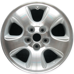 Genuine factory OEM Machined w/ Silver Pockets wheel for 2001-2004 Mazda Professionally remanufactured to like-new condition