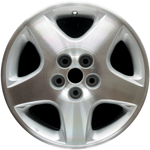 Genuine factory OEM Machined w/ Silver Pockets wheel for 2000-2001 Infiniti Professionally remanufactured to like-new condition
