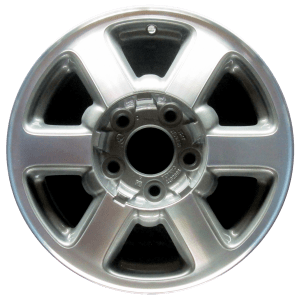 Genuine factory OEM Machined w/ Charcoal Pockets wheel for 1998-2001 Oldsmobile Professionally remanufactured to like-new condition