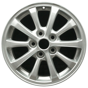 Genuine factory OEM All Silver wheel for 2010-2018 Mitsubishi Professionally remanufactured to like-new condition