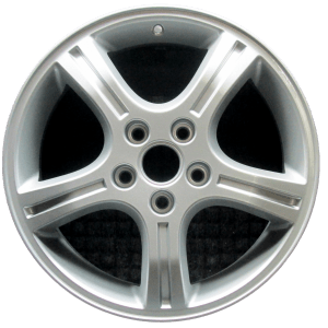 Genuine factory OEM All Silver wheel for 2005 Chevrolet Professionally remanufactured to like-new condition