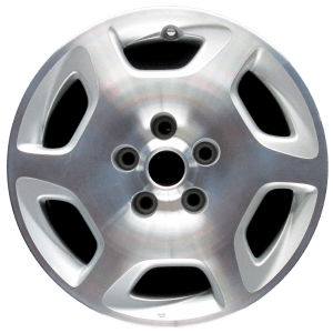Genuine factory OEM Machined w/ Silver Pockets wheel for 2000-2001 Infiniti Professionally remanufactured to like-new condition