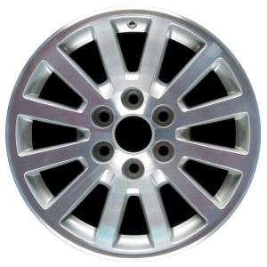 Genuine factory OEM Machined w/ Silver Pockets wheel for 2007-2014 Chevrolet, GMC Professionally remanufactured to like-new condition