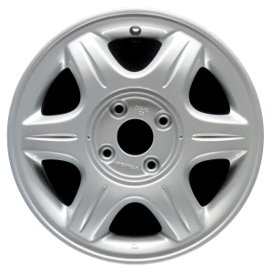 Genuine factory OEM All Silver wheel for 1997-1999 Acura Professionally remanufactured to like-new condition