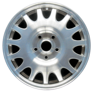 Genuine factory OEM Polished wheel for 1996-2000 Mazda Professionally remanufactured to like-new condition