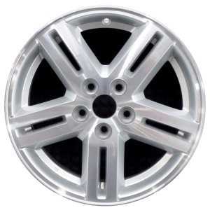 Genuine factory OEM Machined w/ Silver Pockets wheel for 2008-2014 Dodge Professionally remanufactured to like-new condition