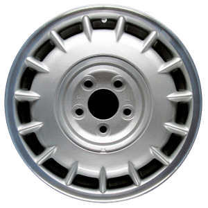 Genuine factory OEM Machined Lip w/ Silver Spokes wheel for 1995-1997 Buick Professionally remanufactured to like-new condition