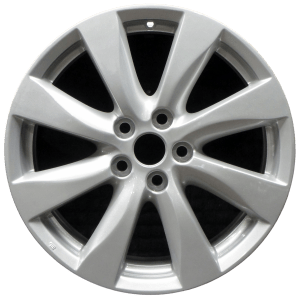 Genuine factory OEM All Silver wheel for 2012-2015 Mitsubishi Professionally remanufactured to like-new condition