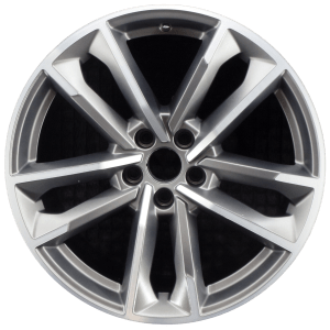 Genuine factory OEM Machined w/ Charcoal Pockets wheel for 2021-2025 Audi Professionally remanufactured to like-new condition