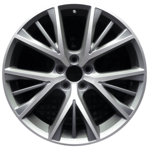 Genuine factory OEM Machined w/ Charcoal Pockets wheel for 2017-2021 Volvo Professionally remanufactured to like-new condition