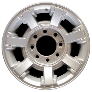 Genuine factory OEM All Silver wheel for 2008-2009 Hummer Professionally remanufactured to like-new condition