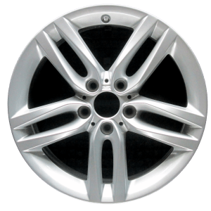 Genuine factory OEM All Silver wheel for 2013-2021 BMW Professionally remanufactured to like-new condition