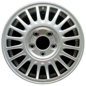 Genuine factory OEM All Silver wheel for 1991-1992 Acura Professionally remanufactured to like-new condition