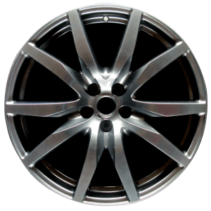 Genuine factory OEM Hyper Silver wheel for 2012-2016 Nissan Professionally remanufactured to like-new condition