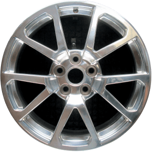 Genuine factory OEM Polished Rear wheel for 2009-2015 Cadillac Rear Professionally remanufactured to like-new condition