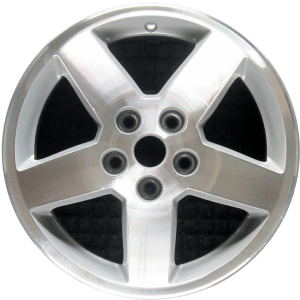 Genuine factory OEM Machined w/Silver Pockets wheel for 2005-2010 Chevrolet, Pontiac Professionally remanufactured to like-new condition