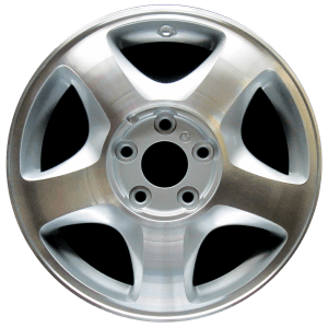 Genuine factory OEM Machined w/Silver Pockets wheel for 1999-2003 Nissan Professionally remanufactured to like-new condition