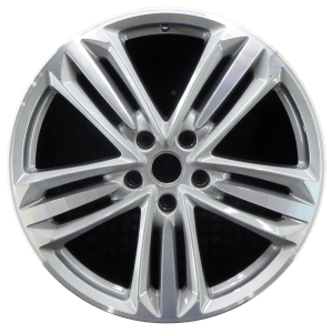 Genuine factory OEM Machined w/ Silver Pockets wheel for 2020-2023 Bentley Continental Professionally remanufactured to like-new condition