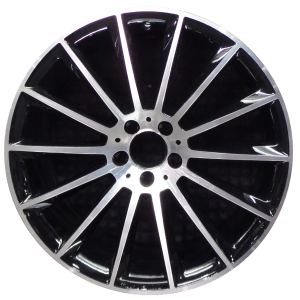Genuine factory OEM Machined w/ Black Pockets Rear wheel for 2019-2021 Mercedes-Benz Rear Professionally remanufactured to like-new condition