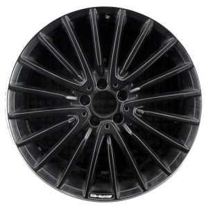 Genuine factory OEM Machined Lip w/ Black Spokes wheel for 2018-2020 Mercedes-Benz Professionally remanufactured to like-new condition