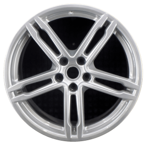 Genuine factory OEM All Silver Front wheel for 2015-2018 PORSCHE Front Professionally remanufactured to like-new condition