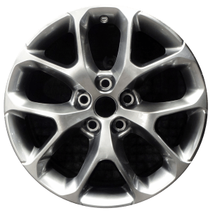 Genuine factory OEM Charcoal wheel for 1992-2025 Chrysler, Dodge Professionally remanufactured to like-new condition