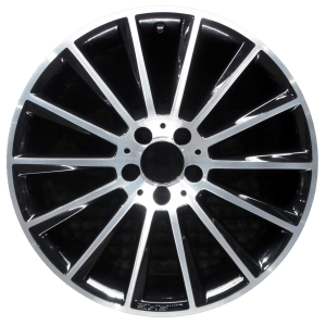 Genuine factory OEM Machined w/ Black Pockets Front wheel for 2015-2023 Mercedes-Benz Front Professionally remanufactured to like-new condition