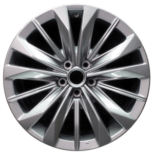 Genuine factory OEM All Silver wheel for 2024-2026 Mazda Professionally remanufactured to like-new condition