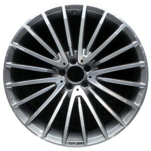 Genuine factory OEM Machined w/ Black Pockets wheel for 2020-2021 Mercedes-Benz Professionally remanufactured to like-new condition