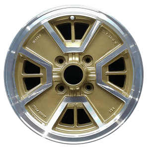 Genuine factory OEM Machined w/ Gold Pockets wheel for 1979-1983 Datsun, Nissan Professionally remanufactured to like-new condition