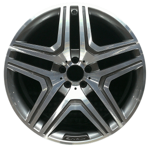 Genuine factory OEM Machined w/ Gray Pockets wheel for 2010-2017 Mercedes-Benz Professionally remanufactured to like-new condition