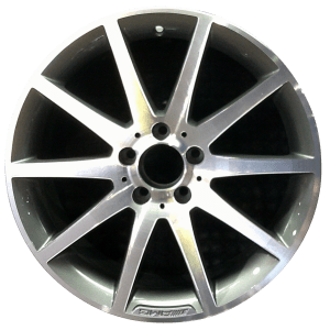 Genuine factory OEM Machined w/ Gray Pockets Rear wheel for 2012-2020 Mercedes-Benz Rear Professionally remanufactured to like-new condition
